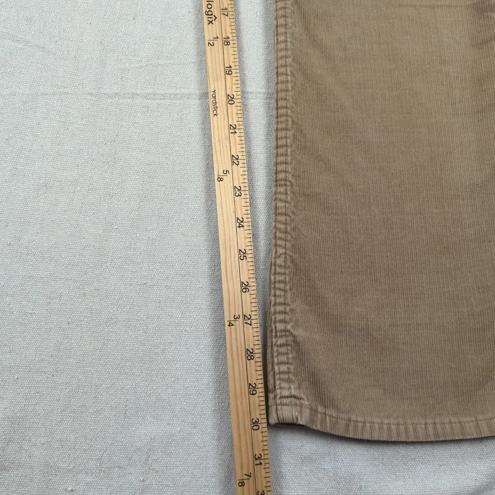 Vintage Levis 646 Corduroy Pants Men 32x30 Brown Flare Bell Bottom Talon 70s 80s